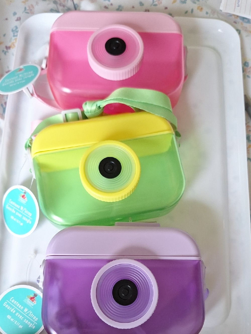 Colorful Camera - Pink, Purple & Yellow Options